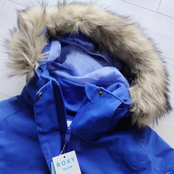 ROXY NEW Meade Girl Technical DryFlight Snow Jacket - Picture 3 of 12